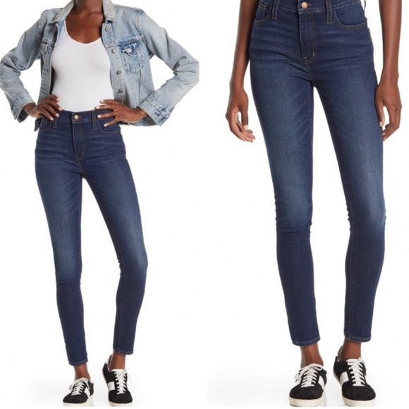 Madewell Denim - Madewell 26x28 9" Mid-Rise Skinny Jeans in Campton 0246 L9933